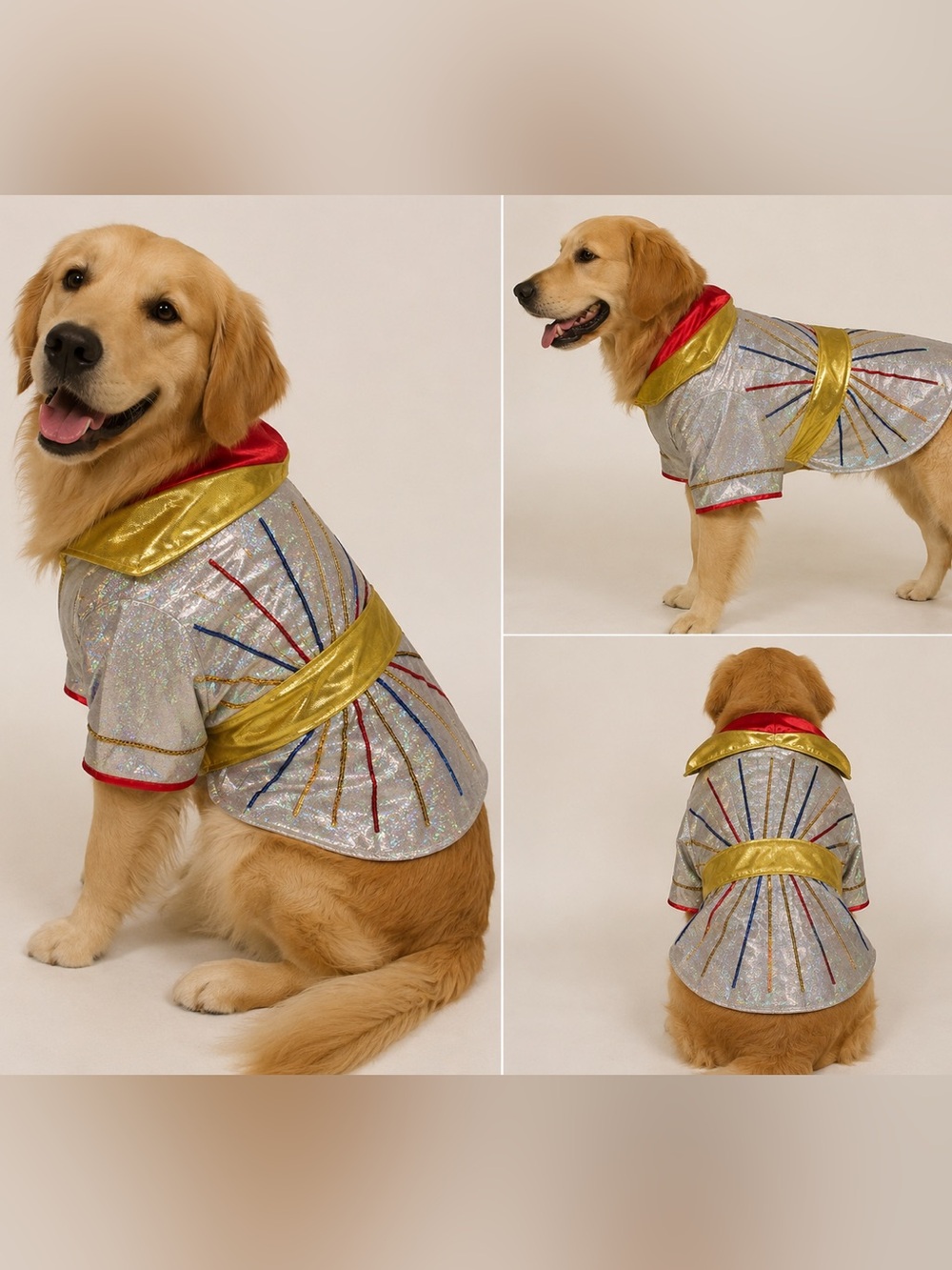 Rare Ciao Ciao Showman Vegas Rock Star Dog Costume | Large | Vintage Halloween
